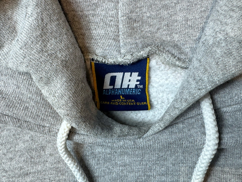 Vintage Pound Engine Hooded Fleece- Athletic Heather