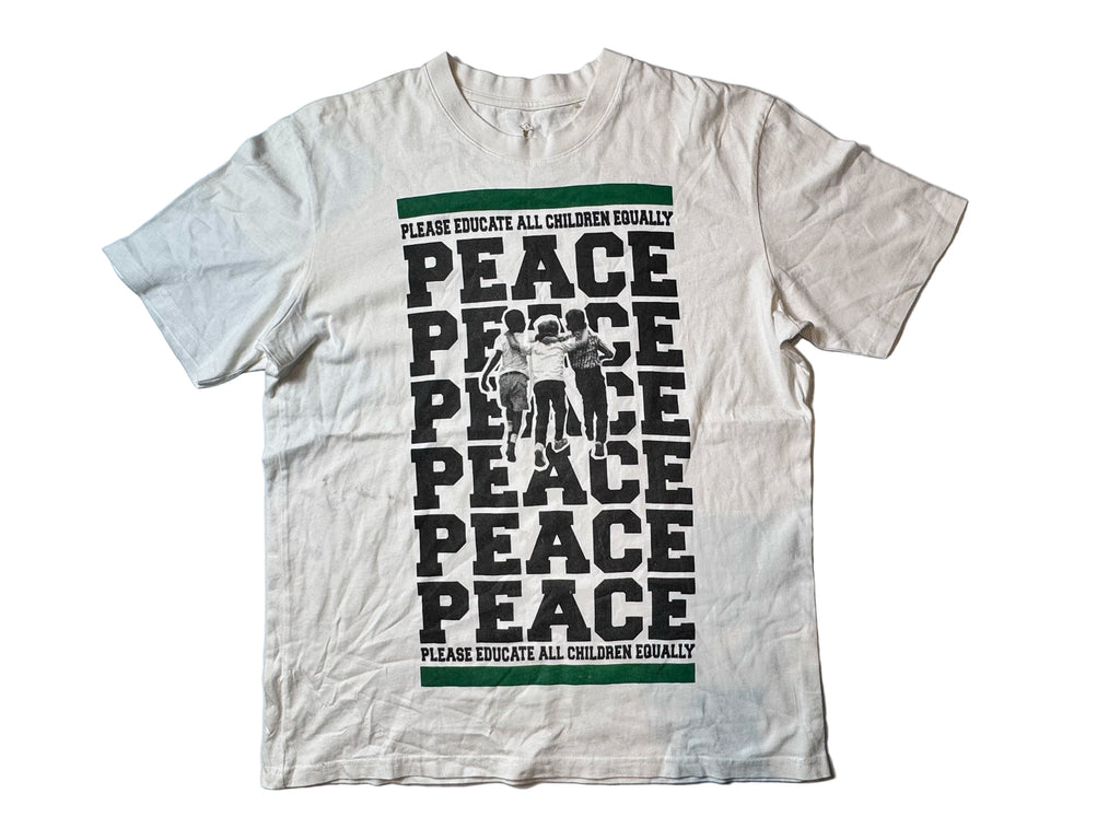 Vintage Educate All Children T-Shirt - White