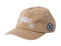 Shawn Script Strapback Cap - Sand