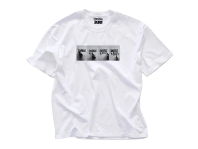 S-Double x Sure - By Shawn Stussy T-Shirt - White - FREE WITH ANY $100 S-DOUBLE PURCHASE