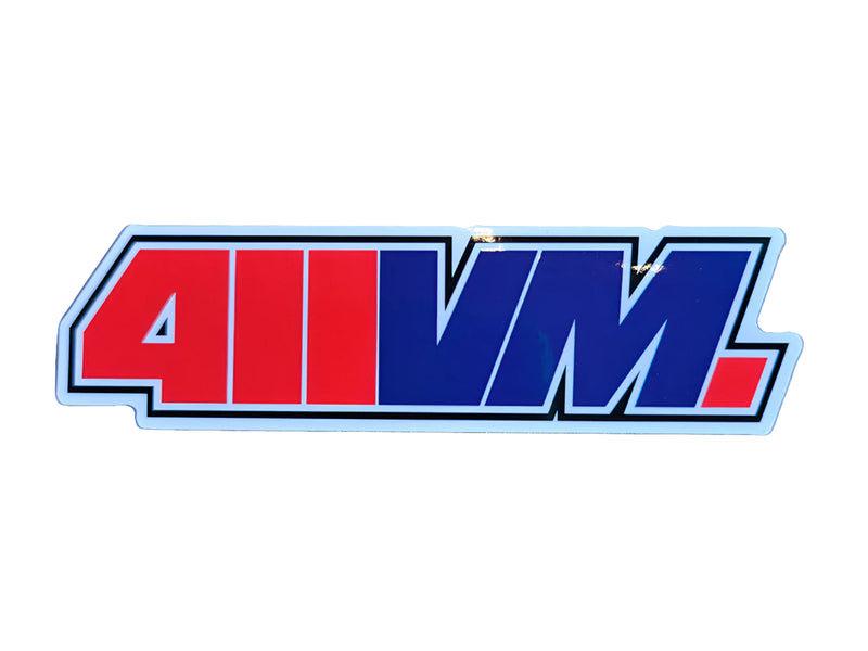 411VM Logo Sticker