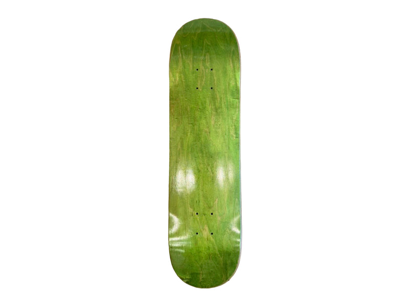 Blank Prototype Deck Lime Green - 8.1"