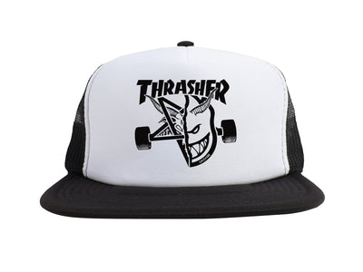 Thrasher - Spitfire Thrash & Burn Hat - Black / White