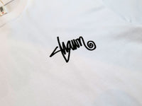 Shawn Script T-Shirt - White