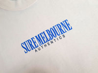 Little Lonsdale St. Heavyweight T-Shirt - Faded Ecru / Blue