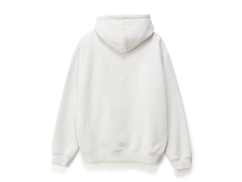 Crown Dot Hooded Fleece - Silver