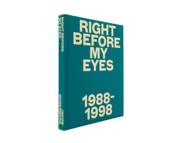 Right Before My Eyes Hardcover Book