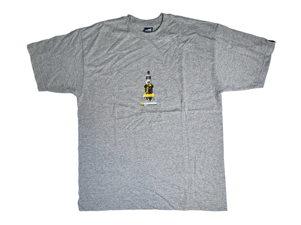 Vintage Sparkplug T-Shirt - Grey Marle