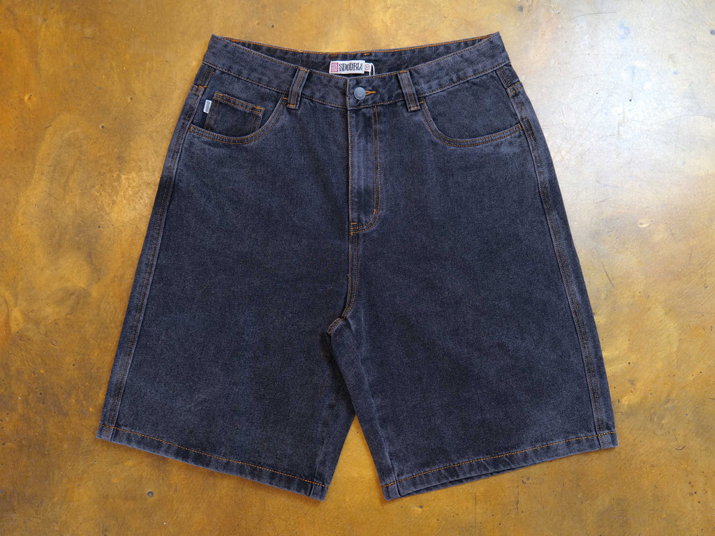 Denim Standard Short - Washed Black