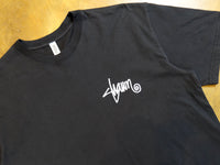 Shawn Script T-Shirt - Black