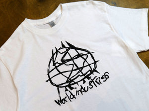 World Scribble Logo T-Shirt - White