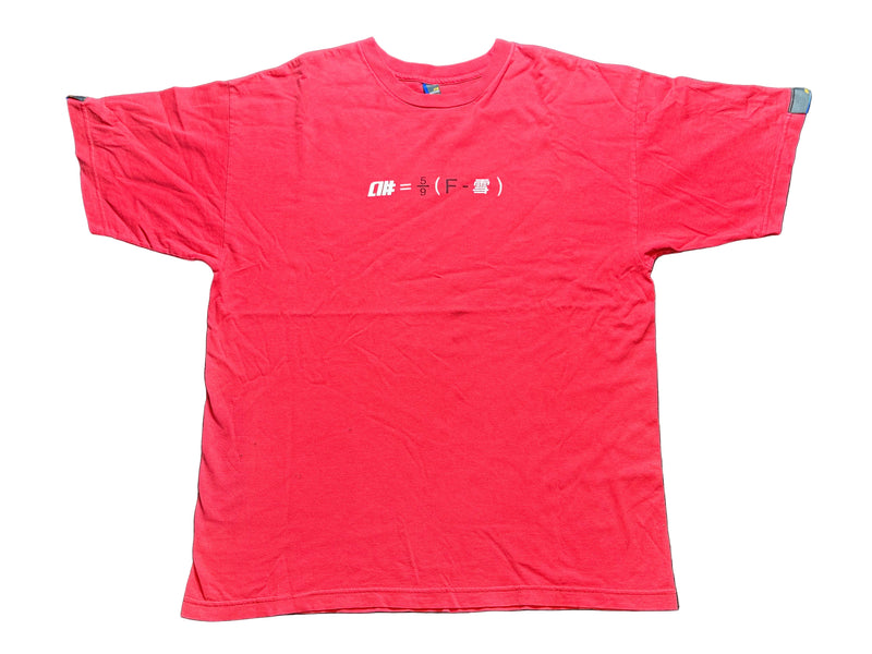 Vintage Equation T-Shirt - Red