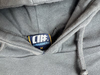 Vintage Night Ops Hooded Fleece- Charcoal