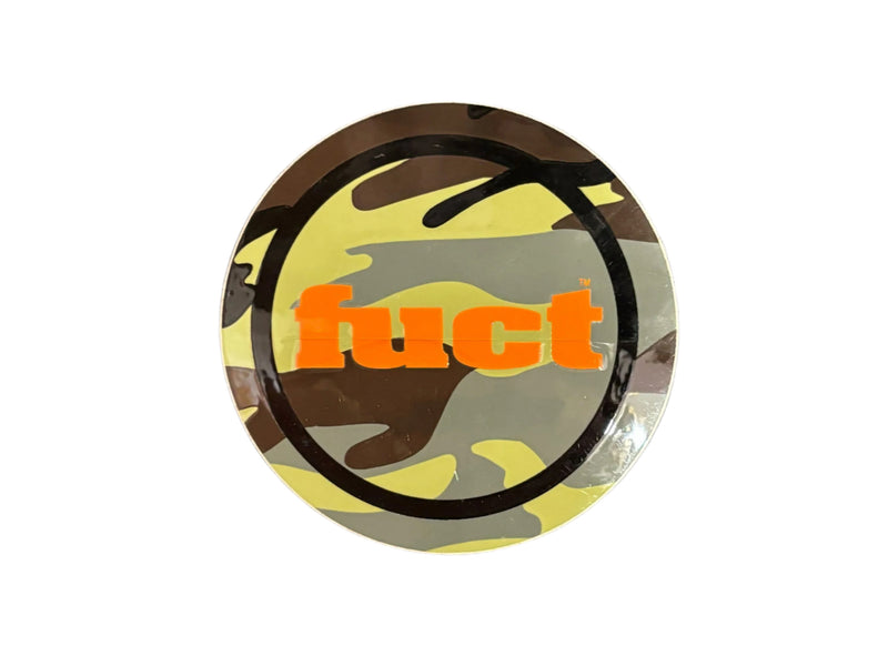 Vintage Camo Logo Sticker