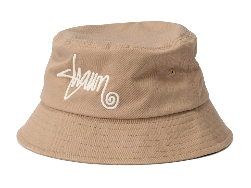Shawn Script Bucket - Stone