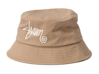Shawn Script Bucket - Stone