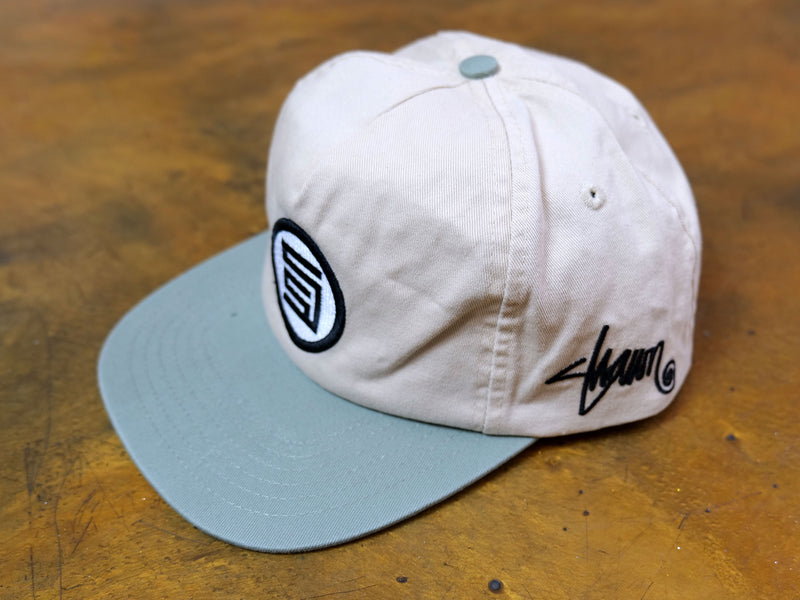 S-Dot Snapback - Sage Green