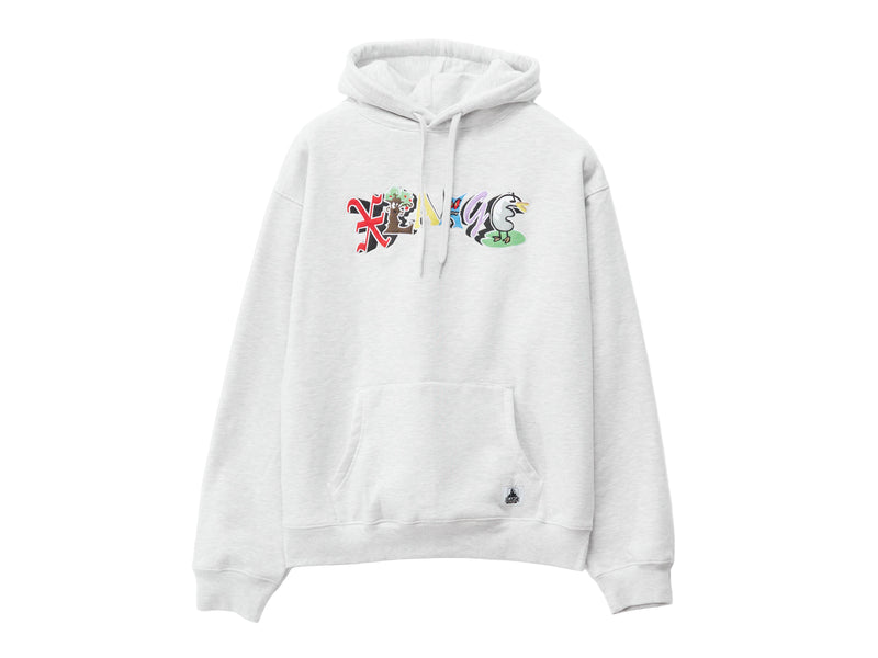 Garden Hooded Fleece - Snow Marle