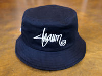 Shawn Script Bucket - Black