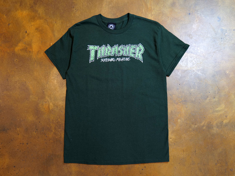 Brick T-shirt - Forest Green