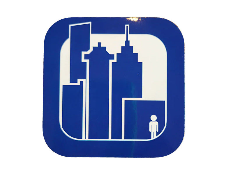 Metrospective Sticker