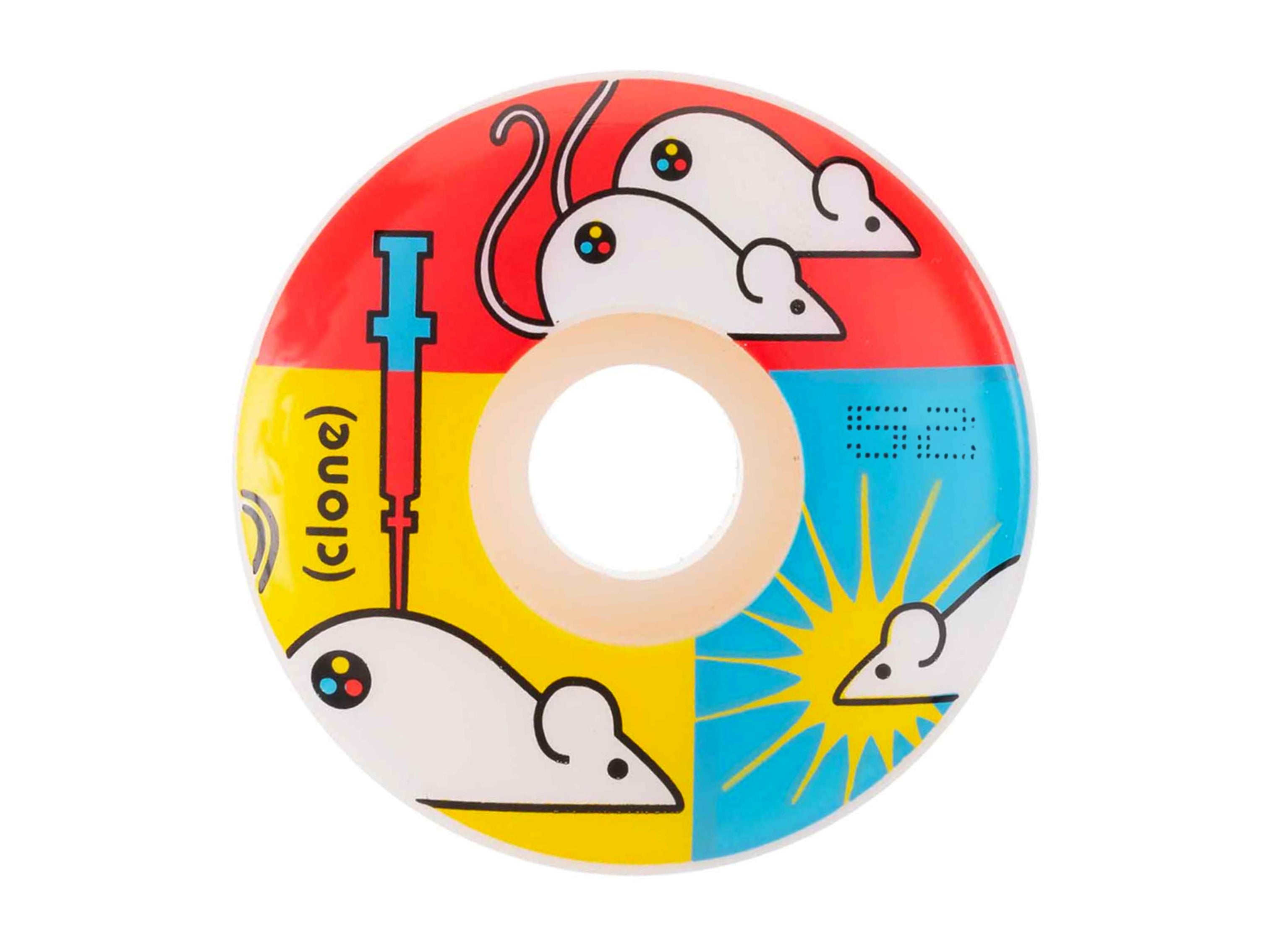 90s clone wheel dead stock 52㎜ Lightweight Wheel 141 mm Black