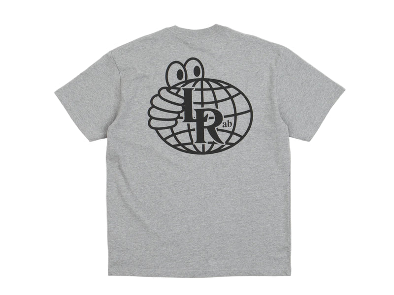 AB Atlas Monogram T-Shirt - Grey Melange / Black