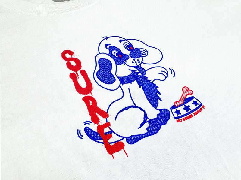No Bones T-Shirt - White / Navy
