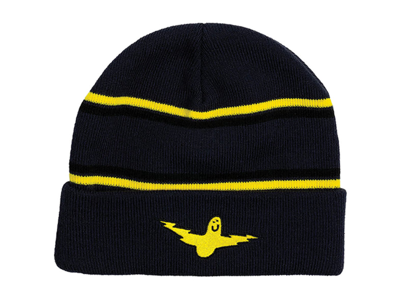 Bird Lightening Beanie - Navy