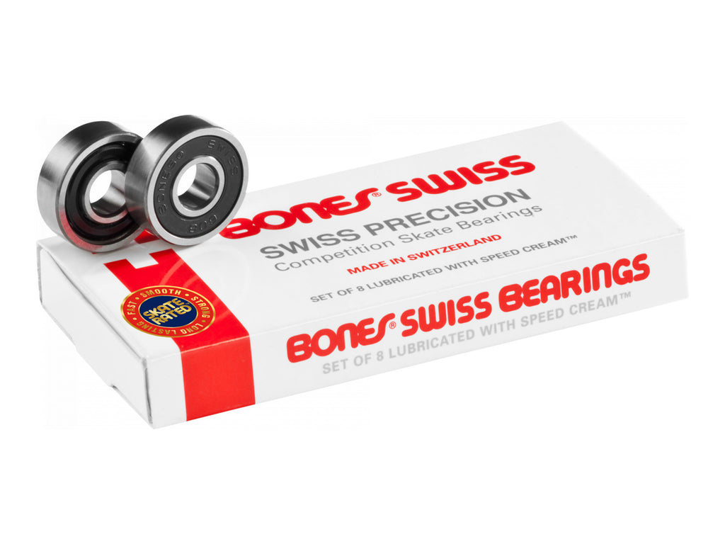 Bones Swiss Precision Bearings - 8 pack