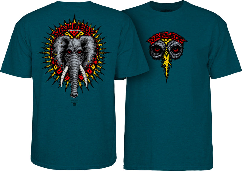 Vallely Elephant T-Shirt - Midnight Teal