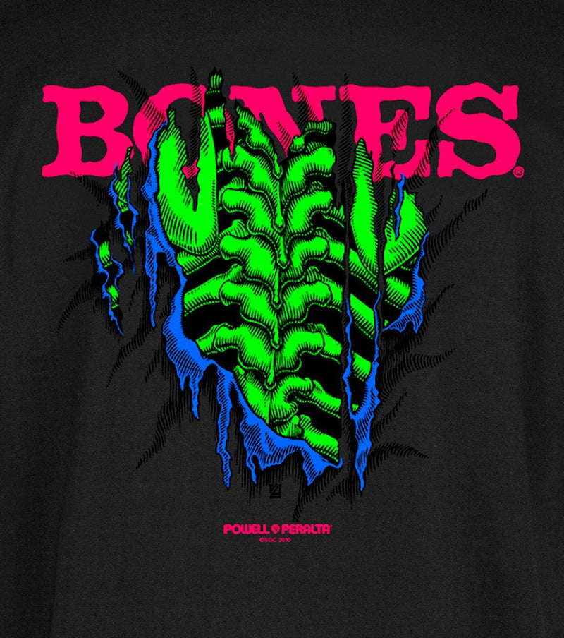 Shred Blacklight T-Shirt - Black