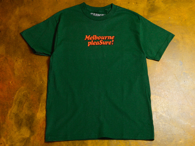 Melbourne PleaSure T-Shirt - Forest Green