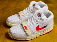 Air Trainer 1 - White / Black / Coconut Milk / University Red