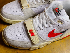 Air Trainer 1 - White / Black / Coconut Milk / University Red