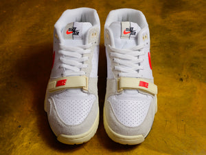 Air Trainer 1 - White / Black / Coconut Milk / University Red