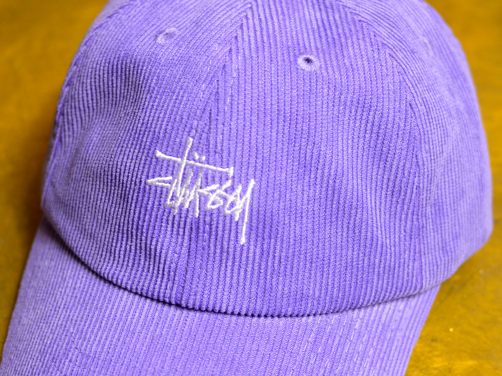 Graffiti Cord Low Pro Cap - Washed Violet