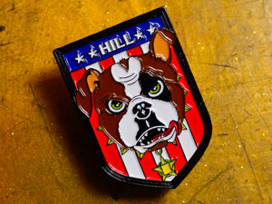 Frankie Hill Bulldog Pin
