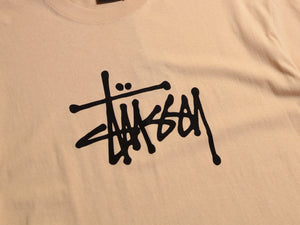 Solid Graffiti T-Shirt - Beige