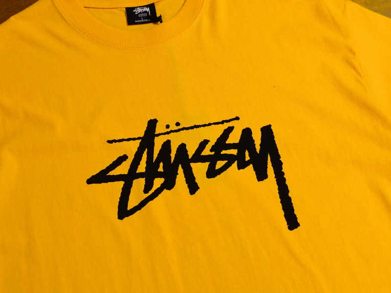 Solid Stock T-Shirt - Yolk Yellow