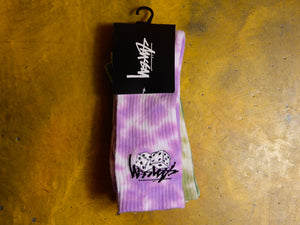 Pair Of Dice Sock 3pk - Tie Dye