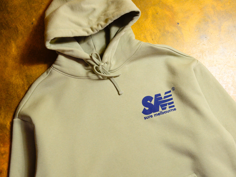 SM Hooded Fleece - Eucalyptus / Navy