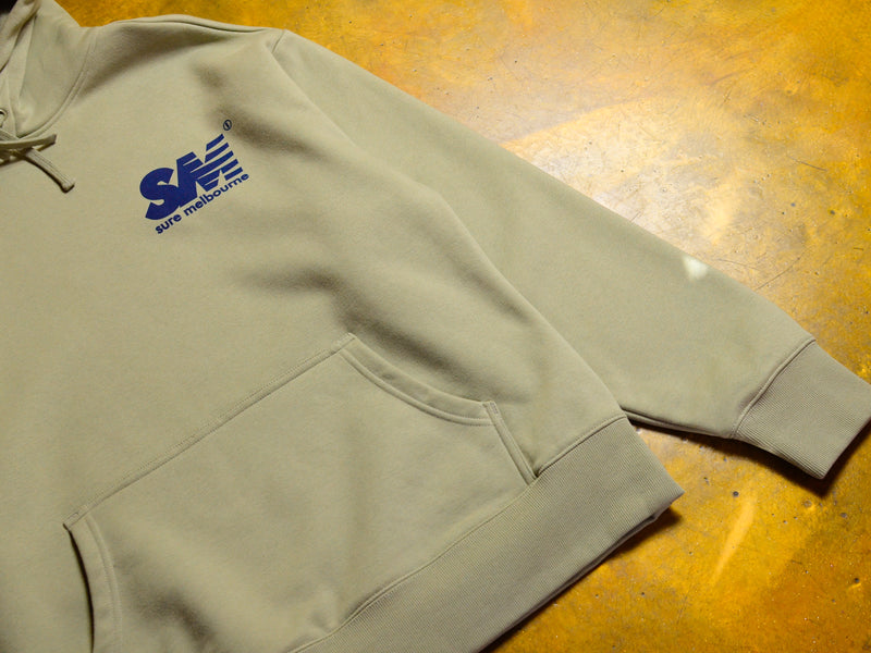 SM Hooded Fleece - Eucalyptus / Navy