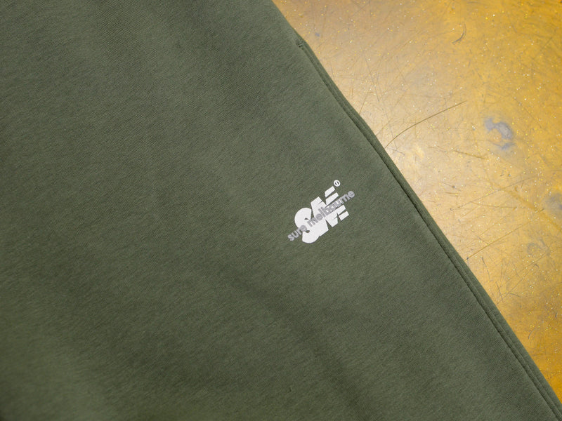 Droor SM Relaxed Track Pant - Army Green