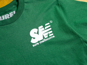 SM T-Shirt - Forest Green / White