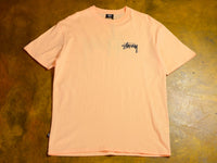 Solid Shadow Stock T-Shirt - Peach
