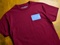 Ronny Chieng x Sure T-Shirt - Burgundy