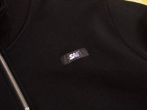 Droor SM Label Half Zip Fleece - Black