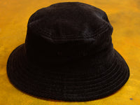 Little Lonsdale St. Cord Bucket Hat - Black
