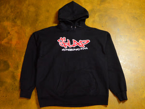 Slap Cash Logo Hooded Fleece - Black